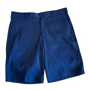 NEW NIKE Golf Tour Performance Dri-Fit Shorts Mens 34 Navy Blue Flat Front